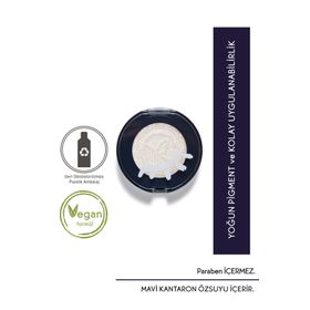 Yves Rocher 27 Metalik Beyaz Tekli Far