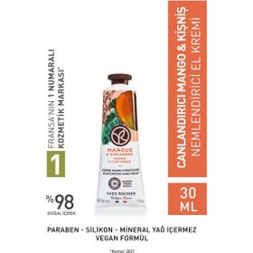Yves Rocher 30 ml Canlandırıcı Mango Kişniş El Kremi