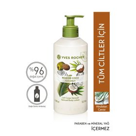 Yves Rocher 390 ml Tropikal Hindistan Cevizi Tüm Ciltler Nemlendirici Vücut Losyonu