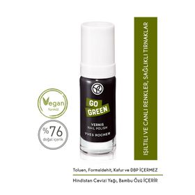 Yves Rocher 5 ml Siyah Go Green Oje