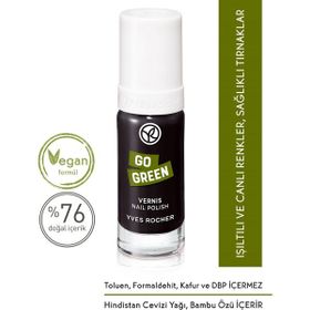 Yves Rocher 5 ml Siyah Go Green Oje