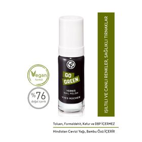 Yves Rocher 5 ml Siyah Go Green Oje