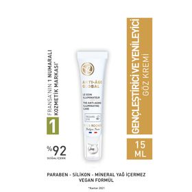 Yves Rocher Anti Age Global Kök Hücre 15 ml Göz Kremi