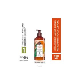Yves Rocher Mango Kişniş 390 ml Nemlendirici Tüm Ciltler Vücut Losyonu