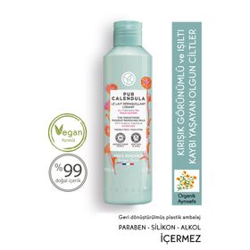 Yves Rocher Pur Calendula Kırışık Karşıtı Işıltı Veren Besleyici 200 ml Makyaj Temizleme Sütü