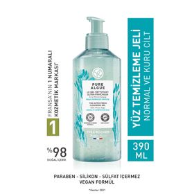 Yves Rocher Pure Algue Nemlendirici ve Ferahlatıcı 390 ml Yüz Yıkama Jeli