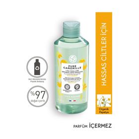 Yves Rocher Pure Camomille Yatıştırıcı 400 ml Yüz ve Makyaj Temizleme Suyu