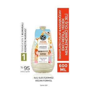 Yves Rocher Rahatlatıcı Yulaf Karabuğday 600 ml Yedek Duş Jeli