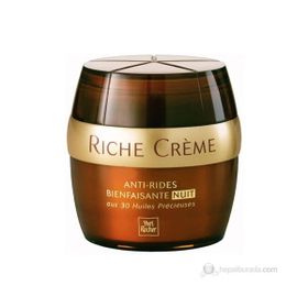Yves Rocher Riche Creme Besleyici Yenileyici 50 ml Gece Kremi