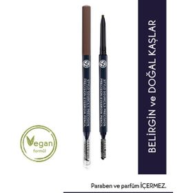 Yves Rocher Stylo Sourcils Precision 02 Küllü Kahve Kaş Kalemi