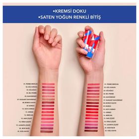Yves Rocher Ultra Nemlendirici Yoğun Renkli Saten 15 Nar Çiçeği 3.8 gr Ruj