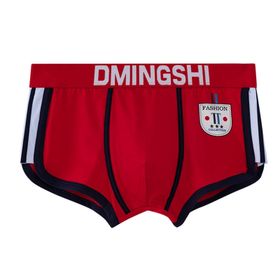 YWBleked Jack Viskoz Pamuk Rahat Kırmızı Erkek Boxer