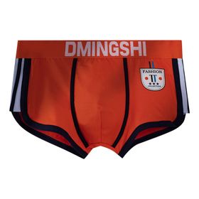 YWBleked Jack Viskoz Pamuk Rahat Turuncu Erkek Boxer