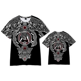 Yxyeceipeno A 2021 Yeni Viking Crow Kısa Kollu Rahat ve Nefes Alabilir Yumuşak Kumaş Yaz İçin En İyi Hediye Erkek T-shirt