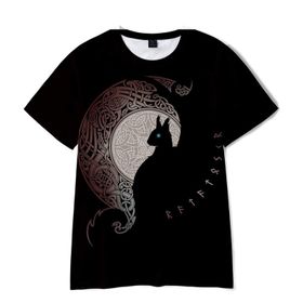 Yxyeceipeno C 2021 Yeni Viking Crow Kısa Kollu Rahat ve Nefes Alabilir Yumuşak Kumaş Yaz İçin En İyi Hediye Erkek T-shirt