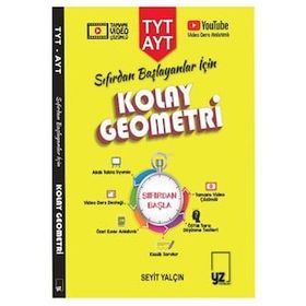 YZ Yayınları 2022 TYT AYT Sıfırdan Başlayanlar İçin Kolay Geometri
