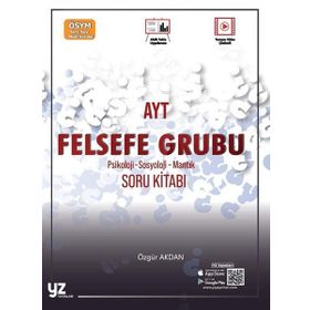 YZ Yayınları AYT Felsefe Grubu Soru Kitabı