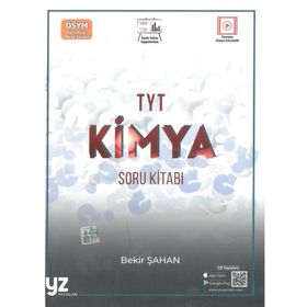 Yz Yayınları TYT Kimya Soru Bankası