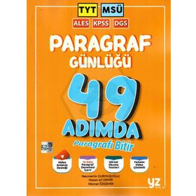 YZ Yayınları TYT MSÜ KPSS DGS ALES 49 Günde Paragrafın Günlüğü