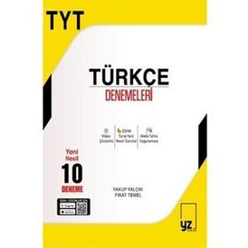YZ Yayınları TYT Türkçe 10 Deneme