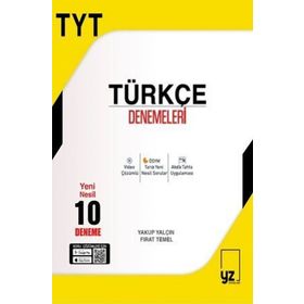 YZ Yayınları TYT Türkçe 10 Deneme