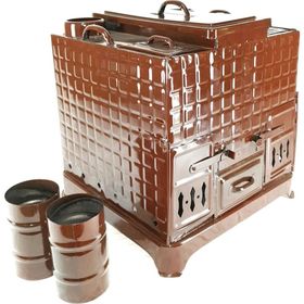 Yzc 40 cm Emaye Tokat Kebabı Tandır Sobası