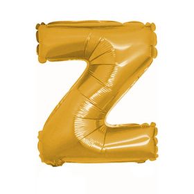 Z Harf Altın 100 cm Folyo Balon