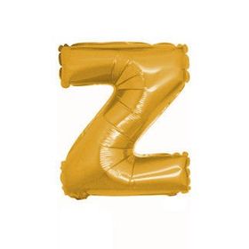 Z Harf Altın 100 cm Folyo Balon