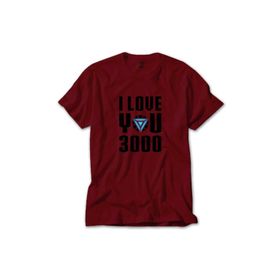 Z Zepplin RT0791 Iron Man Love 3000 Kırmızı Erkek T-shirt