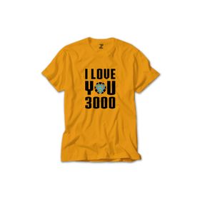 Z Zepplin RT0791 Iron Man Love 3000 Sarı Erkek T-shirt