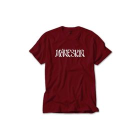 Z Zepplin RT5908 Maneskin Yazı Kırmızı Erkek T-shirt