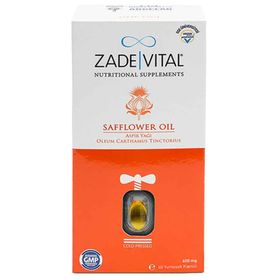 Zade Vital Aspir Yağı Safflower Oil 60 Kapsül