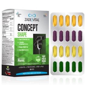 Zade Vital Concept Shape 60 Kapsül