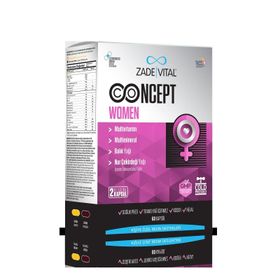 Zade Vital Concept Women Multivitamin Multimineral 60 Kapsül
