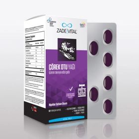 Zade Vital Çörek Otu Yağı 60 Kapsül