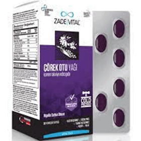 Zade Vital Çörekotu Yağı 30 Kapsül