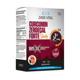 Zade Vital Curcumin Turmeric Forte Daily 60 Yumuşak Kapsül