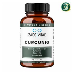 Zade Vital Curcunig 2x60 Kapsül