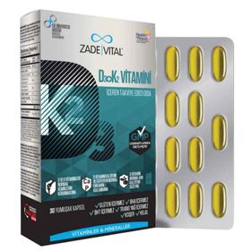 Zade Vital D3 K2 Vitamini 30 Kapsül