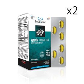 Zade Vital Kenevir Yağı 30 Kapsül