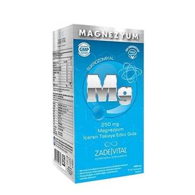 Zade Vital Magnezyum 250 mg 60 Kapsül