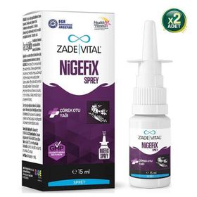 Zade Vital Nigefix 2x15 ml Nazal Sprey