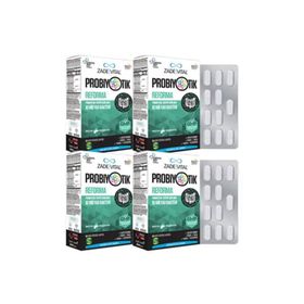 Zade Vital Probiyotik Reforma İnülin Prebiyotik 4x30 Kapsül
