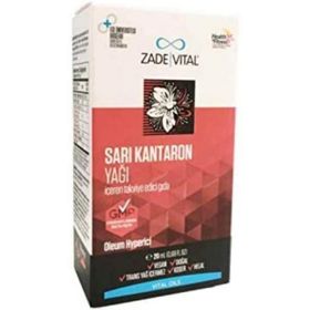 Zade Vital Sarı Kantaron Yağı İçeren 20 ml Takviye Edici Gıda