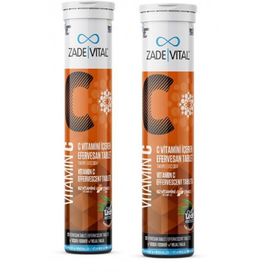 Zade Vital Vitamin C 2x20 Efervesan Tablet