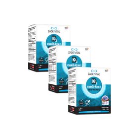 Zade Vital Vitamin D3K2 Keten Tohumu Yağı 20 ml Damla