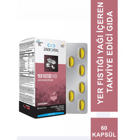 Zade Vital Yer Fıstığı Yağı İçeren 30 Kapsül