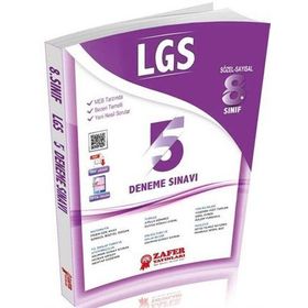 Zafer Yayınları 8. Sınıf LGS 5'li Deneme Sınavı