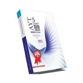 Zafer Yayınları AYT 5 Adet Özgün Deneme Sınavı