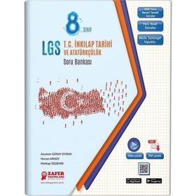 Zafer Yayınları LGS 8. Sınıf T.C. İnkılap Tarihi ve Atatürkçülük Soru Bankası